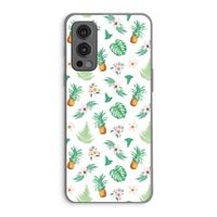 Ananas bladeren: OnePlus Nord 2 5G Transparant Hoesje