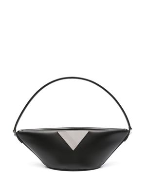 The Attico sac porté épaule Piccola en cuir - Noir