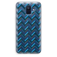 Onderbroken lijn: Samsung Galaxy A6 (2018) Transparant Hoesje