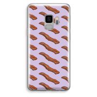 Bacon to my eggs #2: Samsung Galaxy S9 Transparant Hoesje