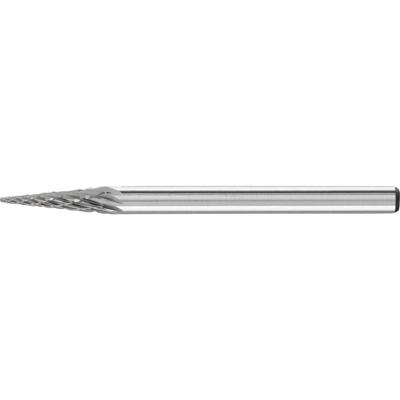 PFERD TOOLS 21214183 Freesstift Hardmetaal Spitse kegel Lengte 41 mm Afmeting, Ø 3 mm Werklengte 11 mm Schachtdiameter 3 mm 1 stuks