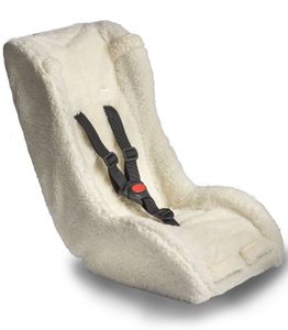 Melia bakfiets inzetstoel - peuterschaal, wit, 8-18 mnd, 550g, 27.5x45x50cm