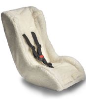 Melia bakfiets inzetstoel - peuterschaal, wit, 8-18 mnd, 550g, 27.5x45x50cm