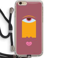 Mono V: iPhone 6 PLUS / 6S PLUS Transparant Hoesje met koord