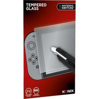 Gehard glazen schermbeschermer - KONIX - Nintendo Switch 2 - Anti-bubbel - Anti-kras - Hardheid 9H - 100% transparant