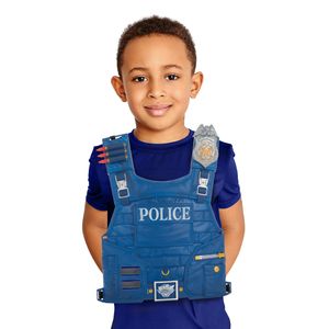 Kogelvrij politie vest verkleed speelgoed voor kinderen 42 x 30 cm