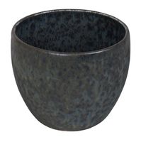 Matzwarte Theekop - Onyx Noir - 7.5 x 6cm150ml