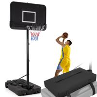 Zandzak voor Basketbalkorfstandaard tot 136 kg Zand Verzwaarde Grondanker voor Mobiele Basketbalmanden Waterafstotend Zwart