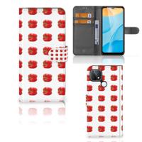 OPPO A15 | Book Cover | Paprika Red