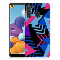 Samsung Galaxy A21 TPU Hoesje Funky Triangle