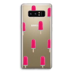 Waterijsje: Samsung Galaxy Note 8 Transparant Hoesje