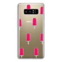 Waterijsje: Samsung Galaxy Note 8 Transparant Hoesje