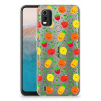 Nokia C21 Plus | Siliconen Case | Fruits