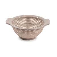 Plasticforte Vergiet - kunststof - zeep - D23 x H10 cm - taupe