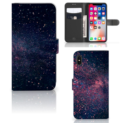 Apple iPhone Xs Max | Book Case | Stars