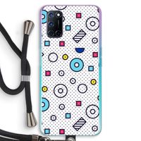 8-bit N°9: Oppo A52 Transparant Hoesje met koord