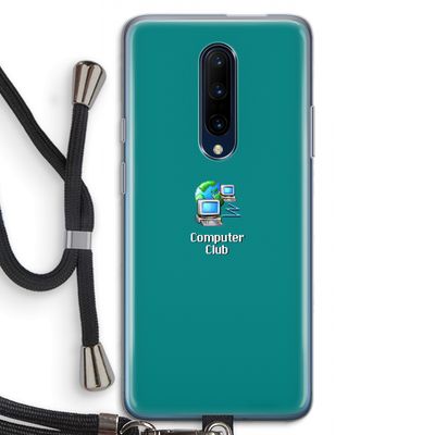 Win98: OnePlus 7 Pro Transparant Hoesje met koord