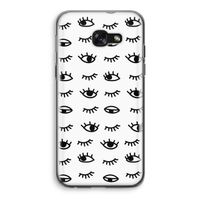 Eye pattern #2: Samsung Galaxy A5 (2017) Transparant Hoesje