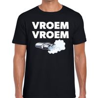 Vroem vroem festival t-shirt zwart heren - thumbnail