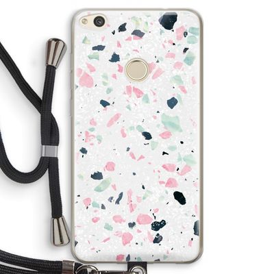 Terrazzo N°3: Huawei Ascend P8 Lite (2017) Transparant Hoesje met koord