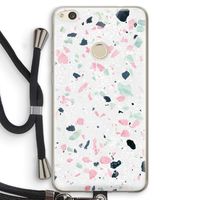 Terrazzo N°3: Huawei Ascend P8 Lite (2017) Transparant Hoesje met koord
