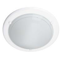 Brilliant RVS plafonnièreMiramar Ø 28cm - 90191/13