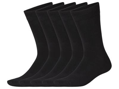 esmara 5 Paar sokken (Zwart, 43-46)