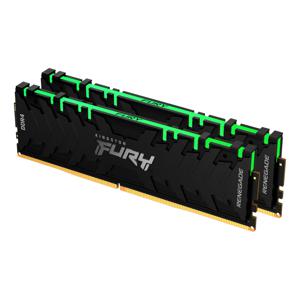 Kingston FURY Renegade RGB Werkgeheugenset voor PC DDR4 16 GB 2 x 8 GB 3000 MHz 288-pins DIMM CL15 KF430C15RBAK2/16