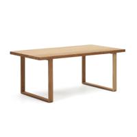 Kave Home Outdoor Eettafel 'Canadell' Teakhout, 180 x 90cm