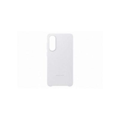 Case - SAMSUNG - S25 Edge - Echt leer - Lichtgrijs - Bescherming tegen schokken en krassen