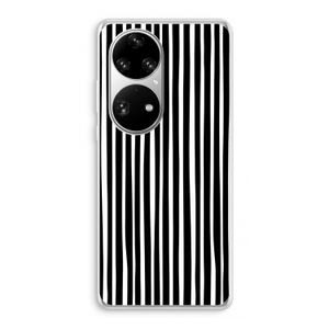 Stripes: Huawei P50 Pro Transparant Hoesje