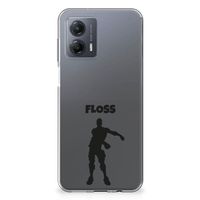 Motorola Moto G53 Telefoonhoesje met Naam Floss - thumbnail