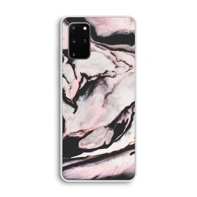 Roze stroom: Samsung Galaxy S20 Plus Transparant Hoesje