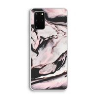 Roze stroom: Samsung Galaxy S20 Plus Transparant Hoesje