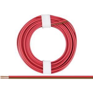 Donau Elektronik 225-08 Draad 2 x 0.25 mm² Rood-bruin 5 m