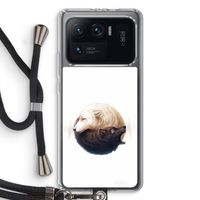 Yin Yang Wolves: Xiaomi Mi 11 Ultra Transparant Hoesje met koord
