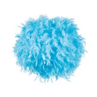 Home sweet home cloud lampenkap Ø 30 cm blauw