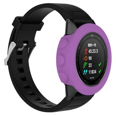 Smart Watch silicone beschermhoes host niet meegeleverd voor Garmin fenix 5 (paars)