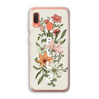 Hello bloemen: Samsung Galaxy A20e Transparant Hoesje Hello bloemen: Samsung Galaxy A20e Transparant Hoesje