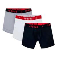 Heren Boxer Shorts Jordan Jhm Mens Flight Grijs 3 Onderdelen Maat L