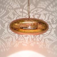 Hanglamp Ameera koper elipse