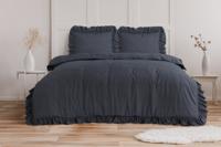 Sleeptime Ruffles Antraciet