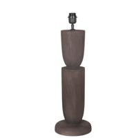 Lorinne Brown mangohouten tafellampvoet