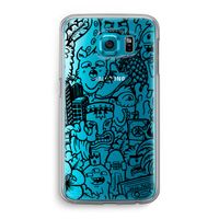 Vexx Black Mixtape: Samsung Galaxy S6 Transparant Hoesje