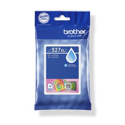 Inktcartridge brother lc-527xlc blauw | 5 stuks