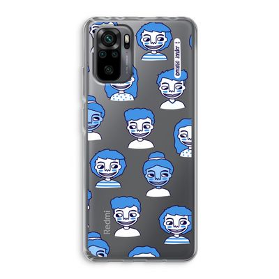 Gezichtjes: Xiaomi Redmi Note 10 Pro Transparant Hoesje