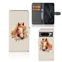 Telefoonhoesje | Met pasjeshouder | voor Google Pixel 8 Pro Paard
