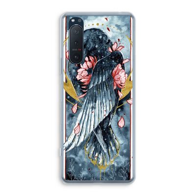 Golden Raven: Sony Xperia 5 II Transparant Hoesje