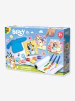 Mega koffer met creaties met vingerverf Bluey SES Creative meerkleurig