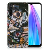 Xiaomi Redmi Note 8T | Siliconen hoesje | met foto Badges